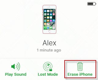 how to reset iPhone without password using icloud