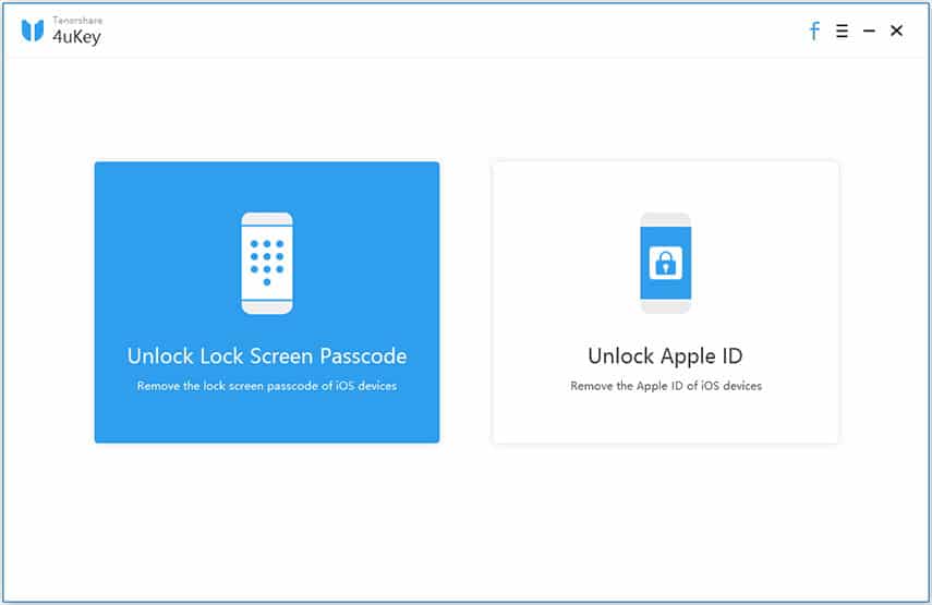 4ukey unlock-lock screen passcode