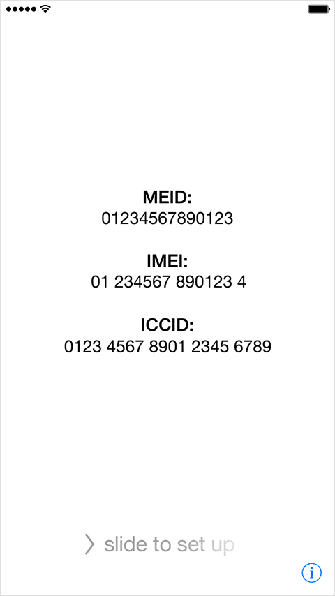 get imei of your iphone