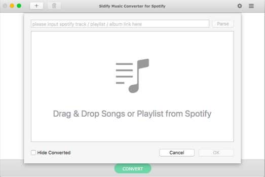 Sidify DRM Audio Converter for Spotify