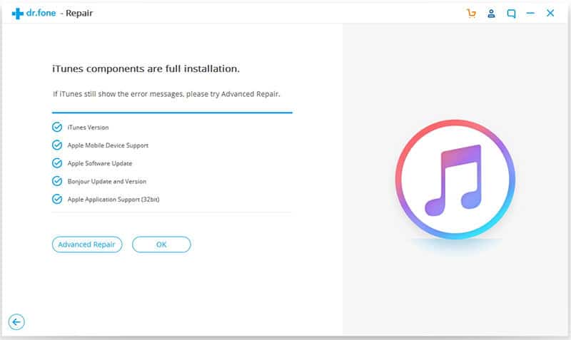 itunes components are full installation