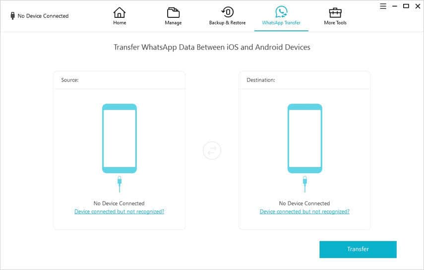 iCareFone - iOS WhatsApp Transfer, Backup & Restore