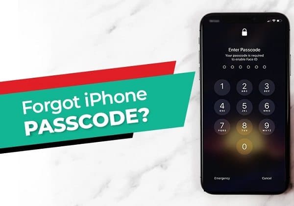 forgot iphone passcode without restore
