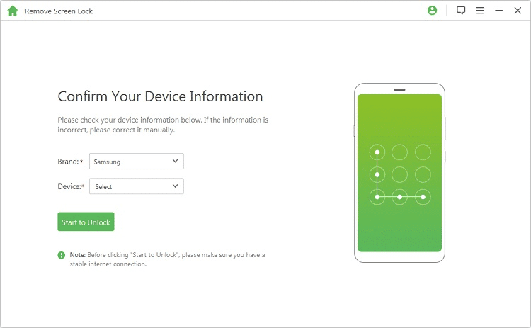 confirm your android phone information