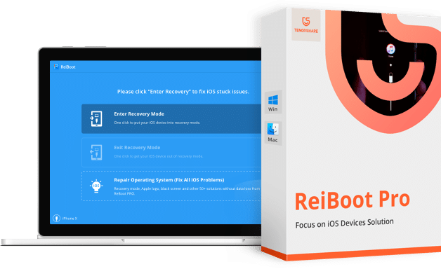 Tenorshare ReiBoot for one-click Enter and Exit Recovery Mode