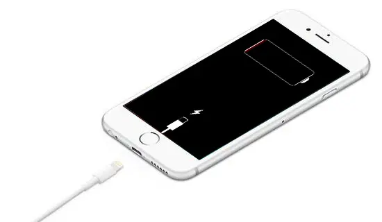 charge your iphone to fix your iphone won’t turn on problem