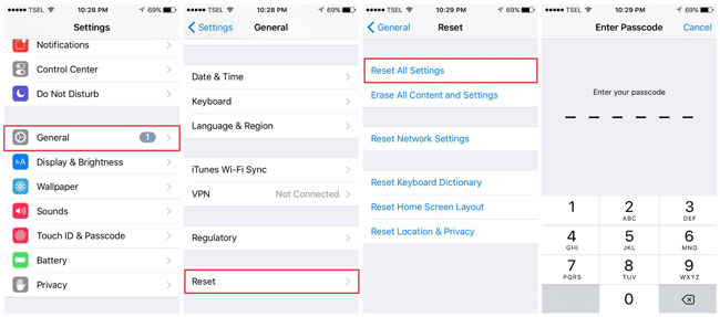 how to reset all settings on iphone to repair iphone call volume low