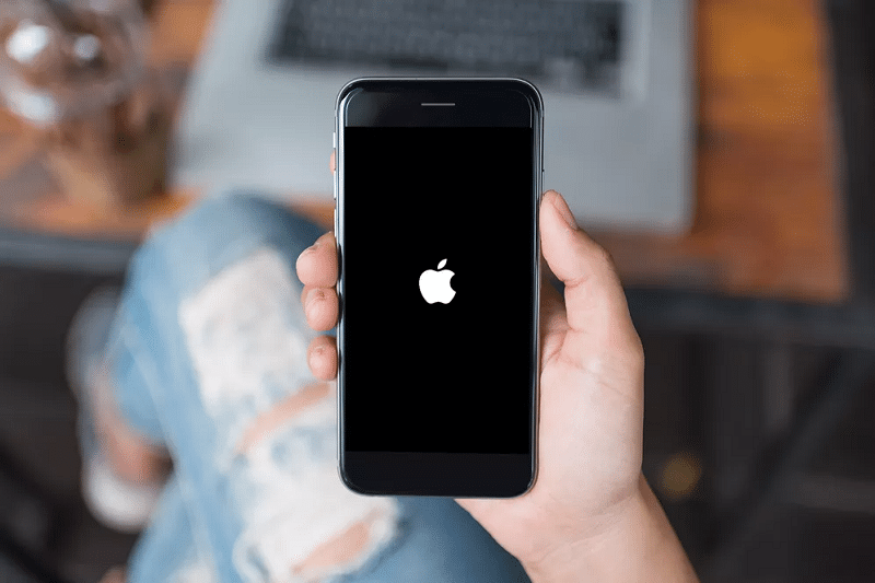 restart your iphone to fix iphone that stuck in headphone mode
