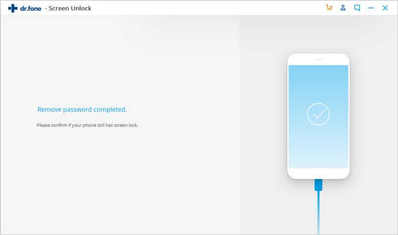 dr.fone – Screen Unlock Android – supprimer le mot de passe complété