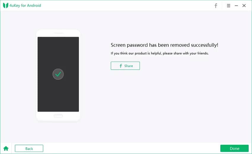 Tenorshare 4uKey Successfully Removes Lock Screen