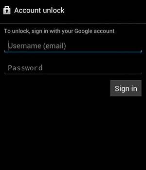 change google account password for android tablet
