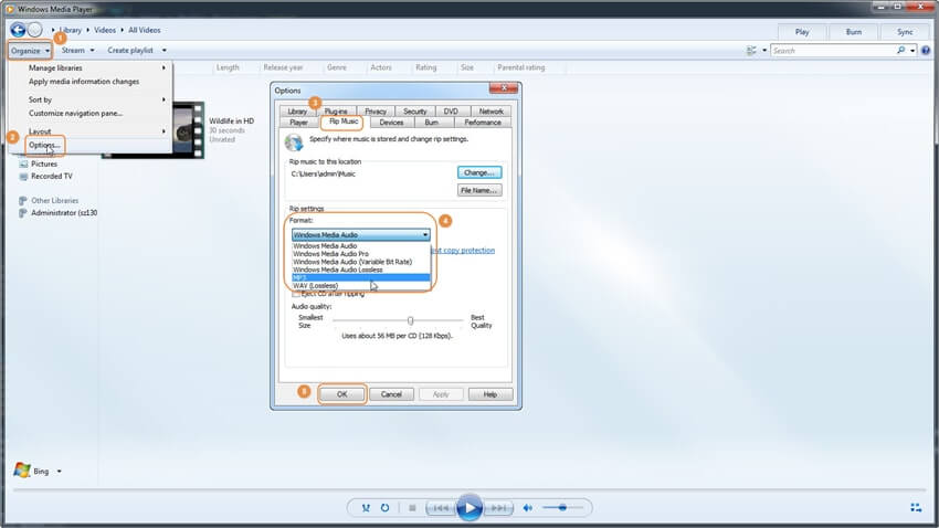 Convert M4A To MP3 In Windows Media Player