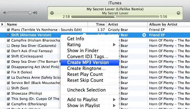 To Convert M4A To Mp3 With iTunes