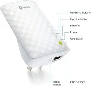 TP-Link AC750 WiFi Extender – device overview
