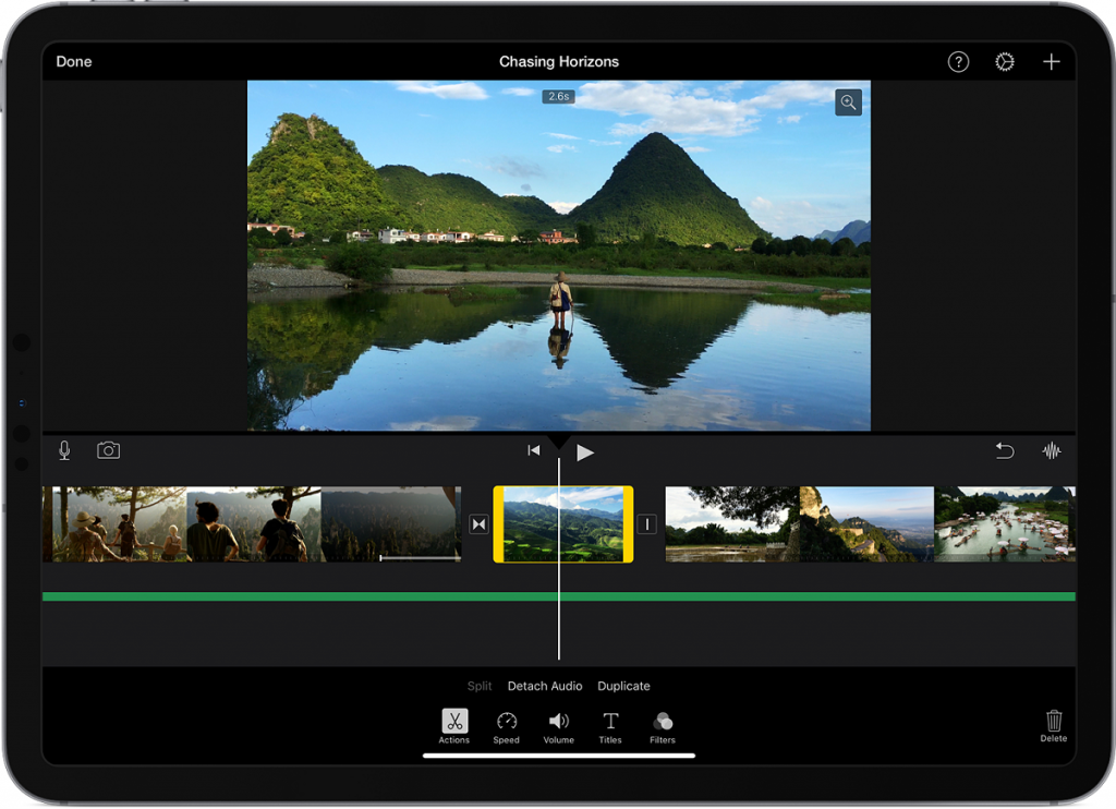 what is Apple iMovie
