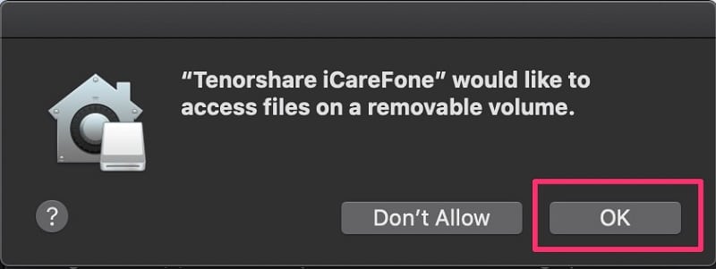 Backup iPhone to Computer with Tenorshare iCareFone
