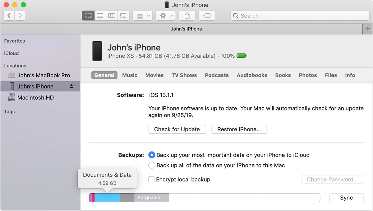 Reduce iPhone System Storage with iTunes
