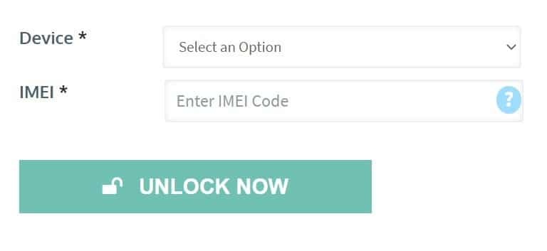 Provide Device and IMEI number to IMEIUnlockSIM