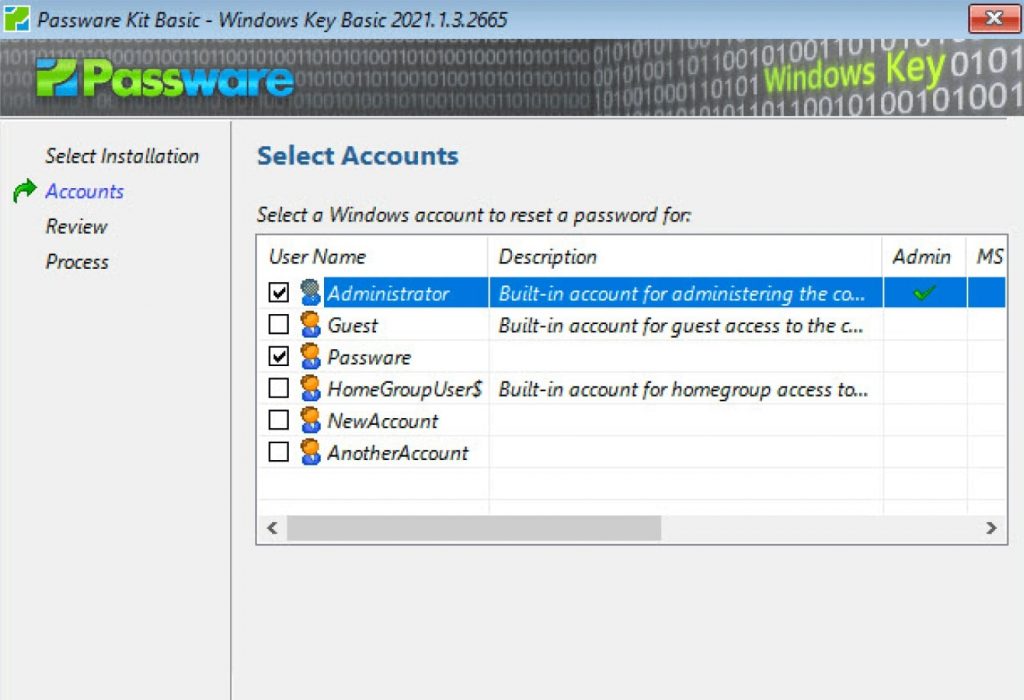 Passware Windows Password Key