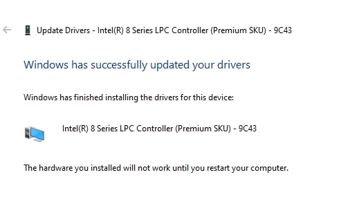 Manual driver installation complete Driver Easy