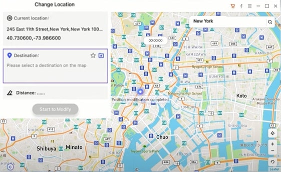 Tenorshare iAnyGo one-click location changer