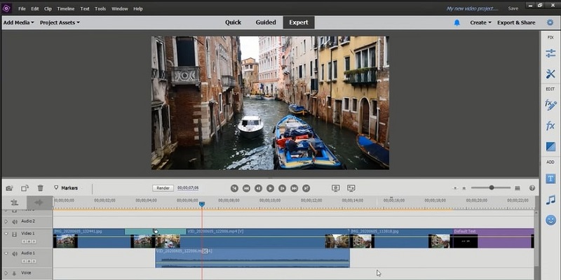 Adobe Premiere Elements – Filmora alternative