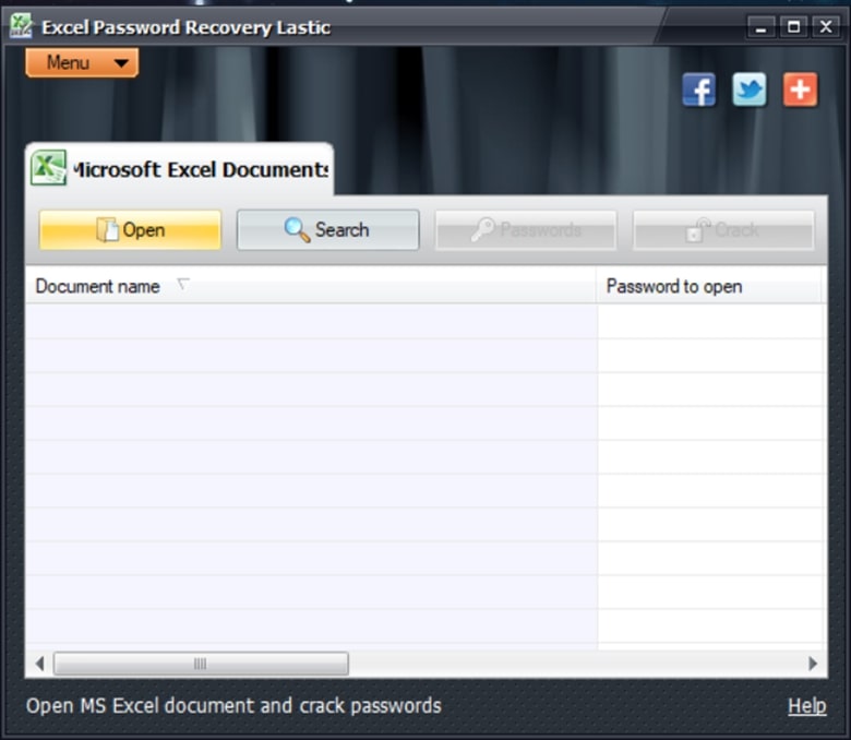 Excel Password Recovery Lastic