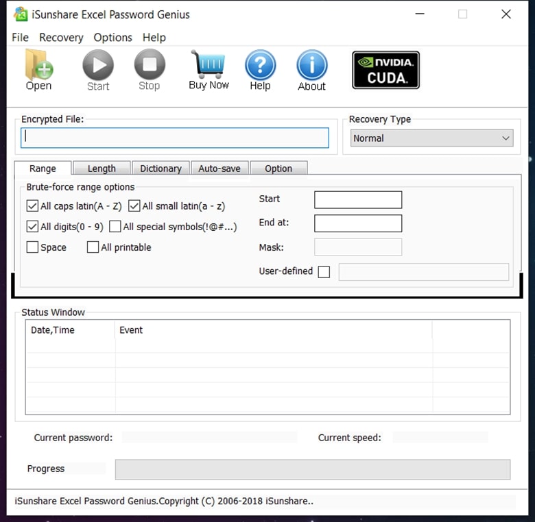 iSunshare Excel Password Genius