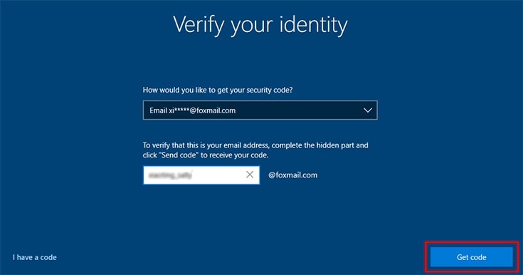 Microsoft account verify your identity