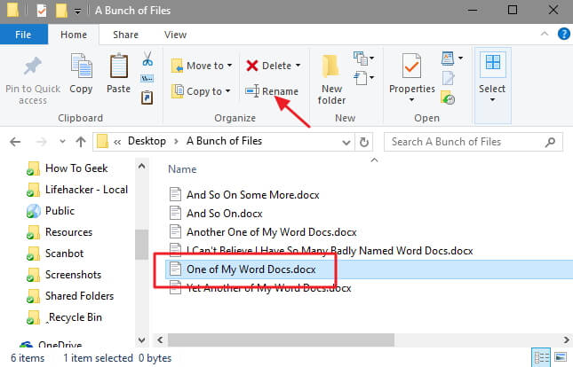 change the Word file extension to zip