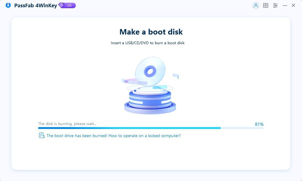 Windows Password Recovery make a boot disk