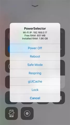 Safe Mode option to fix the vibration issue